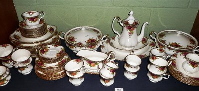 Lot 166 - Royal Albert 'Country Roses' tea and dinner service