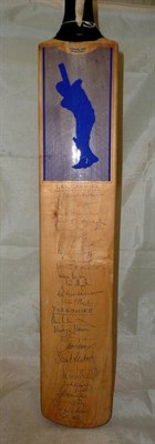 Lot 170 - A Lancashire and Yorkshire signed cricket bat