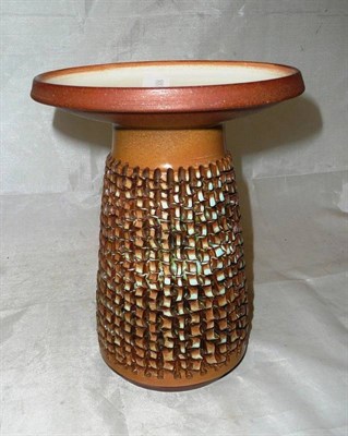 Lot 281 - A 1970's Poole pottery vase