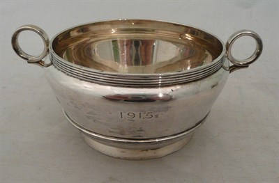 Lot 290 - Silver two handled bowl