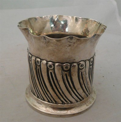 Lot 291 - Silver cylindrical holder