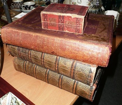 Lot 351 - Ainsworth (W.F.), All Round the World, 1875, 1st & 2nd Series, 2 vols., leather; Jamieson (J.)...