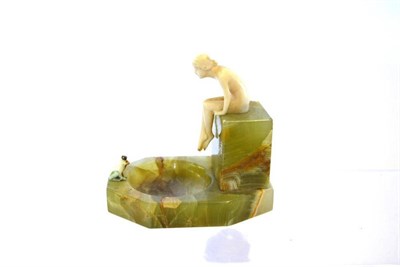 Lot 789 - Johann Philipp Ferdinand Preiss (German 1882-1943): "The Frog Prince ": A Carved Ivory Group,...