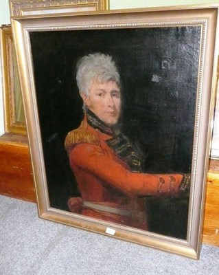 Lot 453 - Circle of John Hopper - Portrait of an Officer, said to be the Duke of Wellington, oil on canvas