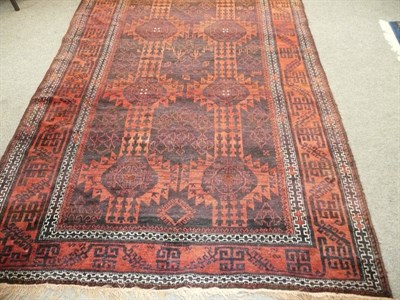 Lot 514 - An Afghan tribal rug