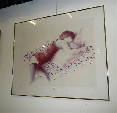 Lot 621 - Large erotic print by Adrian George