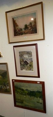 Lot 622 - Three framed colour prints