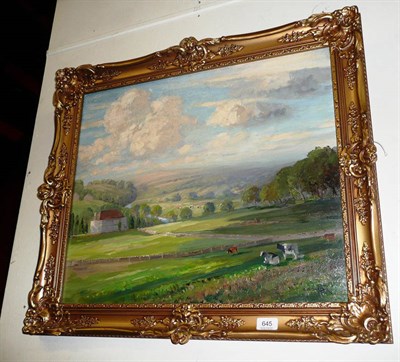 Lot 645 - An oil by Gordon Barlow