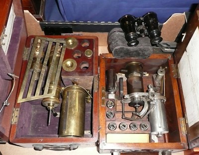 Lot 1003 - Mixed Instruments, including a M'Innes-Dobbie Patent Steam Engine Indicator by Dobbie-McInnes,...