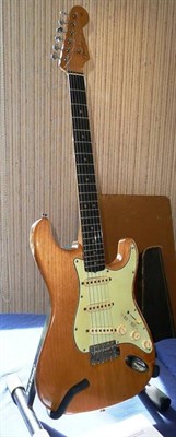 Lot 1084 - A 1963 Fender Stratocaster Electric Guitar, serial number L02020, with rosewood fingerboard,...