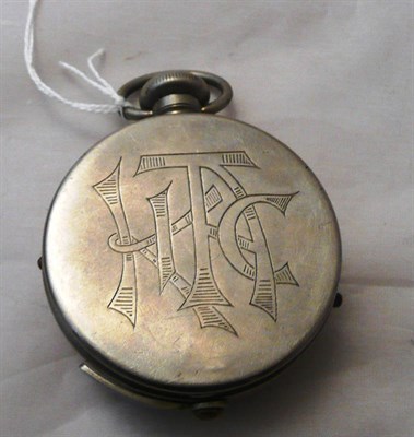 Lot 1187 - A Houghton 'Ticka' Pocket Watch Style Miniature Camera, in chrome