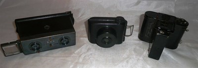 Lot 1188 - A French Stereo Camera 'Le Glyphoscope' by Jules Richard, Paris, serial number 34231, type 2,...