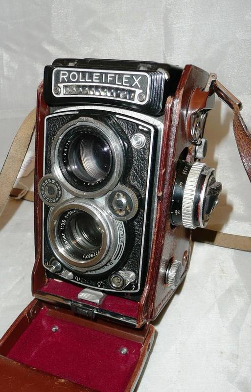 Lot 1201 - A Franke & Heidecke Rolleiflex 3.5E TLR,