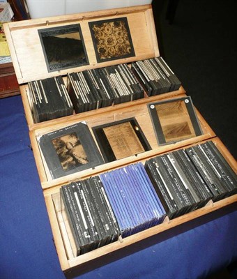 Lot 1216 - A Collection of Geological Magic Lantern Slides, including a quantity of 'Geological Note Book'...