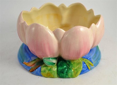 Lot 193 - Clarice Cliff Lily bowl