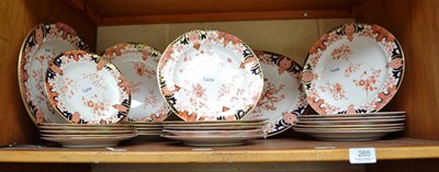 Lot 265 - Royal Crown Derby plates and meat dishes