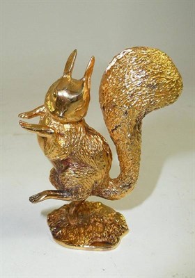 Lot 298 - Silver gilt Squirrel Nutkin, limited edition figure