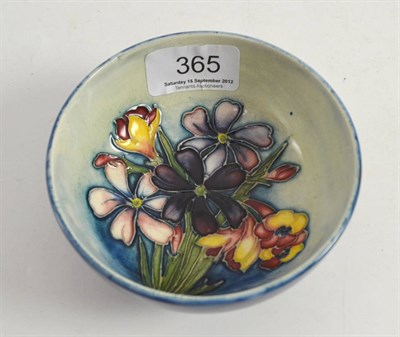 Lot 365 - Walter Moorcroft spring flowers bowl