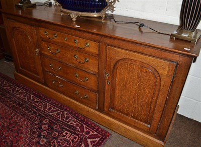 Lot 477 - Oak dresser base