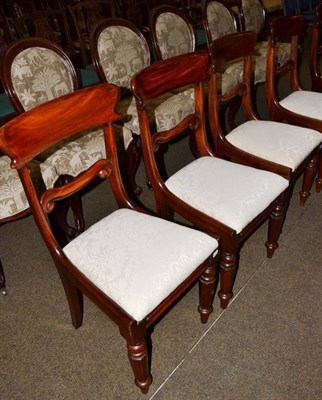 Lot 577 - Six late William IV chairs