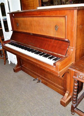 Lot 606 - Bechstein overstrung upright piano