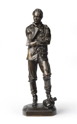 Lot 927 - After Sir William Hamo Thornycroft RA (1850-1925): Charles George Gordon, a bronze figure...