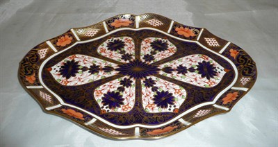 Lot 100 - Royal Crown Derby oval tray