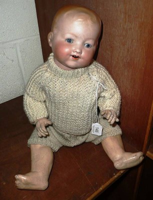 Lot 146 - Armand Marseille 352 bisque socket head doll