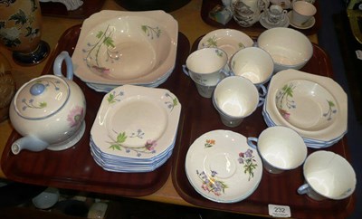 Lot 232 - Shelly part tea service