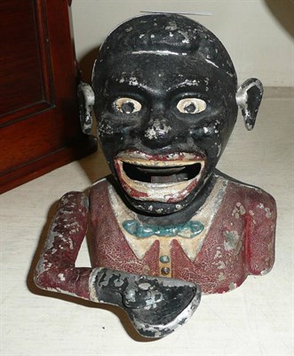 Lot 389 - Jolly Nigger money box