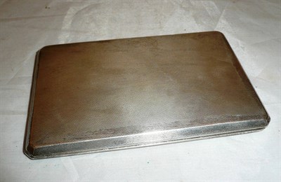 Lot 433 - A silver cigarette case