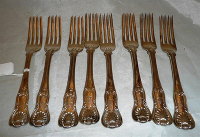 Lot 443 - Quantity of silver flatware