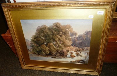 Lot 510 - William Muller, 'A Welsh River'