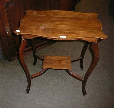 Lot 672 - Edwardian window table