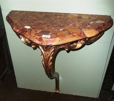 Lot 684 - French single leg table