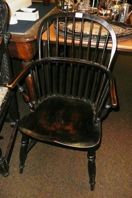 Lot 703 - A Windsor chair