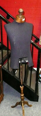 Lot 760 - Gents mannequin on tripod stand