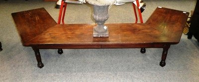 Lot 803 - Pitch pine bay window seat