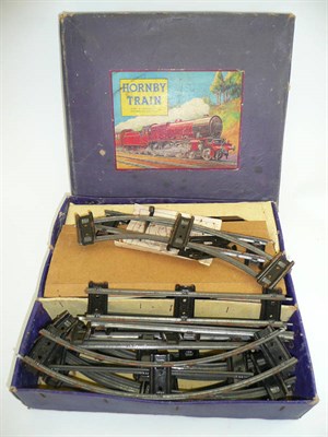 Lot 26 - A boxed Hornby M Series train set and boxed coach
