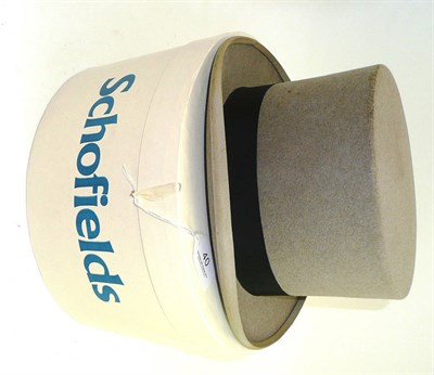 Lot 40 - A top hat, boxed