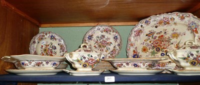 Lot 261 - Mason's ironstone dinner service