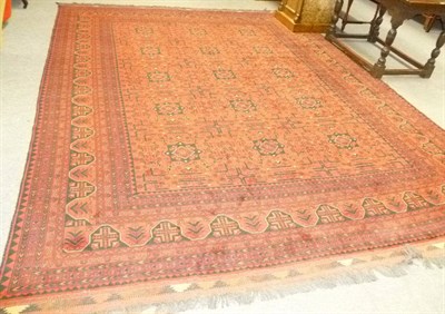 Lot 494 - Large Persian carpet, ex London house