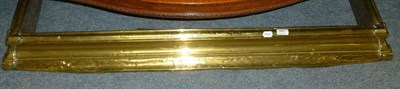 Lot 541 - Brass fender