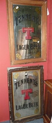 Lot 680 - Two pub advertising mirrors