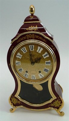 Lot 66 - A modern sticking mantel clock