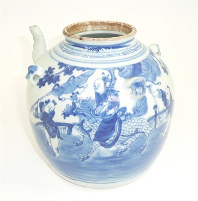 Lot 114 - Chinese provincial wine ewer