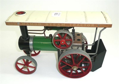 Lot 138 - A Mamod steam tractor