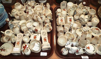 Lot 281 - Approximately 100 pieces of York crested china