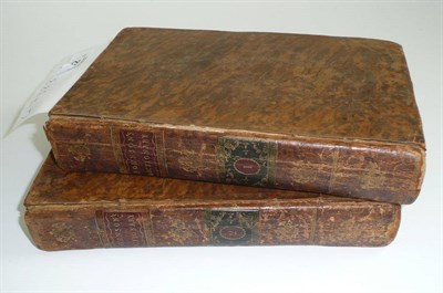 Lot 292 - Johnson (Samuel) 'A Dictionary of the English Language' 1783, two volumes, contemporary calf