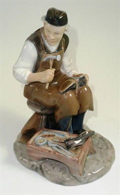 Lot 297 - B & G Copenhagen cobbler figure